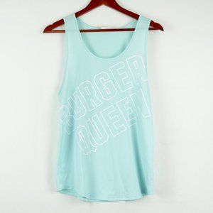 Victoria's Secret Pink Burger Queen Muscle Tank S